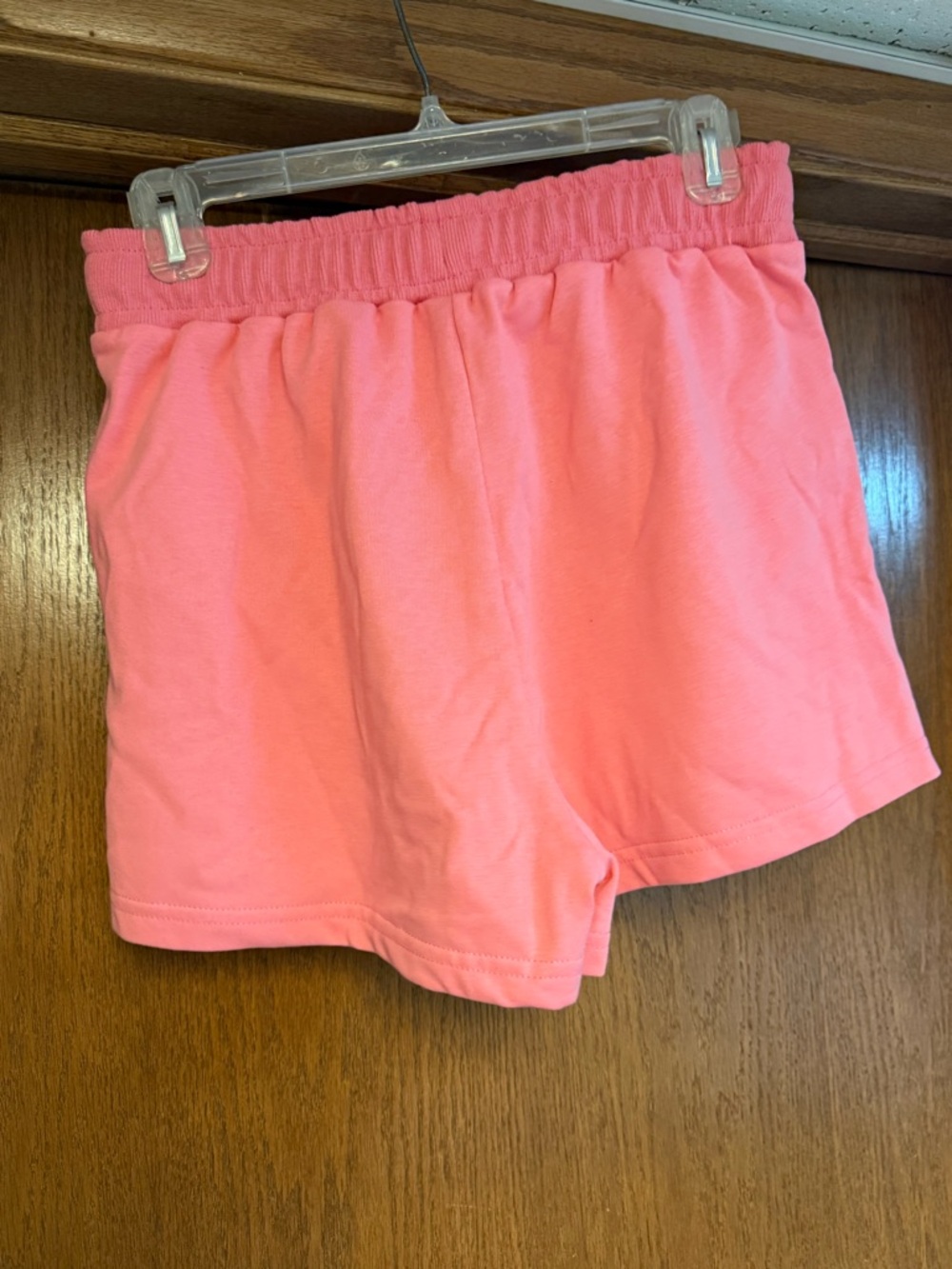 Coral Pink Lounge Set - Sweatshirt & Shorts - Picture 5 of 7